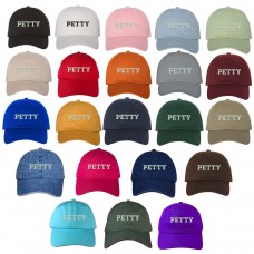 PETTY Embroidered Baseball Cap Many Colors Available   eb-36619692